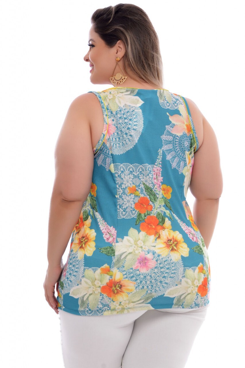 VK Moda Plus Size - Loja virtual - Regatinhas: as peças essenciais que você  precisa ter no armário para entrar no mood do verão! ☀️ Compre a regata  aqui