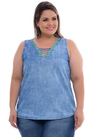 Regata Plus Size Esmeralda