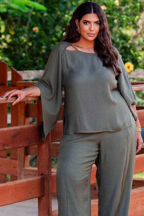 Conjunto Plus Size Encanto da Terra