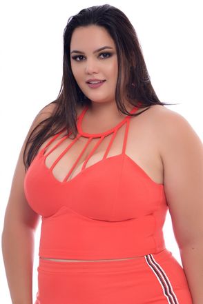 Cropped Plus Size Strappy