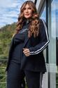 Blazer Plus Size Power Track Preto