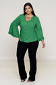 Blusa Plus Size Flor do Rio