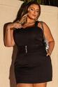 Conjunto Preto Plus Size Alfaiataria