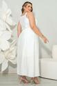 Saia Plus Size Longa Off White