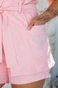 Conjunto Plus Size Max Colete e Saia Short
