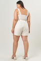 Cropped Plus Size em Lese Off White