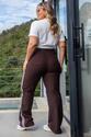 T-shirt Plus Size em Algodão Off White
