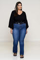 Blusa Plus Size Flor do Rio