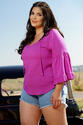 Blusa Plus Size Flor do Rio