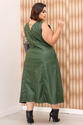 Vestido Plus Size em PU Corino