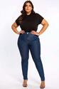 Calça Plus Size Jeans Skinny