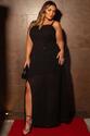 Vestido Plus Size Paris Preto