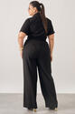 Conjunto Plus Size Stef Blusa e Calça Preto