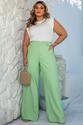 Blusa Muscle Tee Plus Size Bordada - Off White