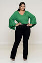 Blusa Plus Size Flor do Rio