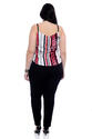Regata Plus Size Coral Red