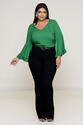 Blusa Plus Size Flor do Rio