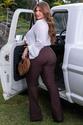 Calça Plus Size em Bengaline Soft