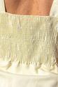 Conjunto Plus Size Botoes Orgânico Amarelo