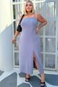 Vestido Plus Size Midi Alfaiataria