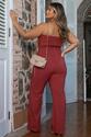 Calça Plus Size Alfaiataria Bergamo Telha