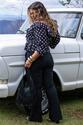 Calça Plus Size em Bengaline Soft Preto