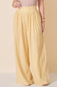 Conjunto Plus Size Blusa e Calça Amarelo
