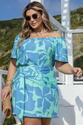Conjunto Plus Size Rayon Bamboo Azul