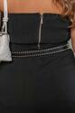 Conjunto de Blazer e Cropped Alfaiataria Preto