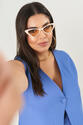 Colete Plus Size Alfaiataria Azul