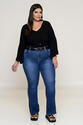 Blusa Plus Size Flor do Rio
