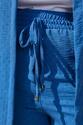 Conjunto Plus Size Kimono e Short Jacquard Azul