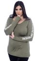 Blusa Plus Size Some Here