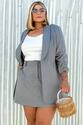 Max Blazer Plus Size Alfaiataria Milano