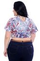 Cropped Plus Size Floral