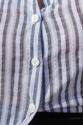 Camisa Plus Size Listrada Renda