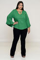 Blusa Plus Size Flor do Rio