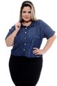 Cropped Jeans Plus Size