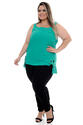 Regata Plus Size Folha