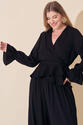 Conjunto Plus Size Blusa e Calça Preto
