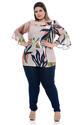 Blusa Plus Size Lindoia