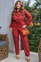 Conjunto Plus Size Jaqueta e Calça Telha