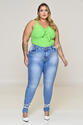 Cropped Plus Size Verde Lima