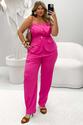 Conjunto Plus Size Zurique Pink