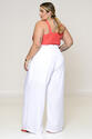 Cropped Plus Size Coral