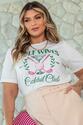 T-shirt Plus Size Golf Wives - Off White