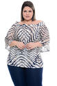 Blusa Plus Size Lindoia