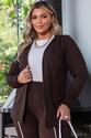 Conjunto Plus Size Blazer e Calça Moletinho