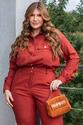 Conjunto Plus Size Jaqueta e Calça Telha