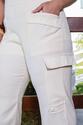 Calça Cargo Plus Size Alfaiataria